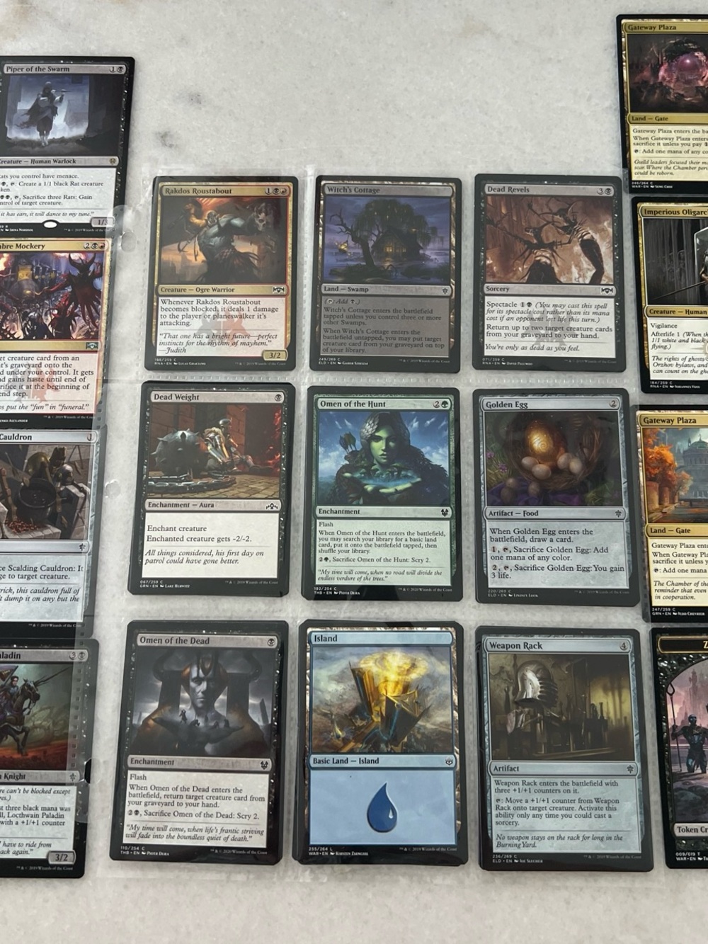 Set of 28 cards